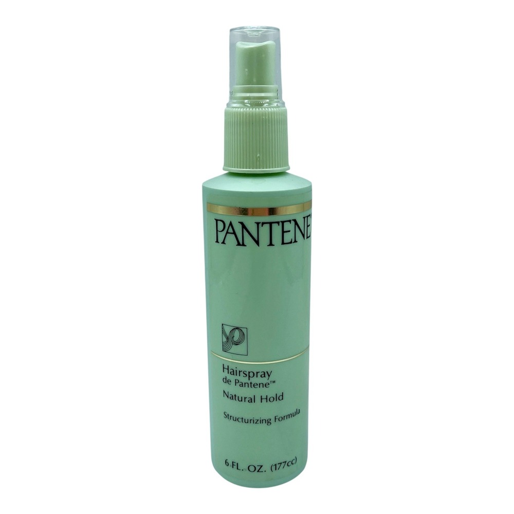 Vintage Pantene Natural Hold Hairspray Structurizing Formula 6‎ oz Pump Spray